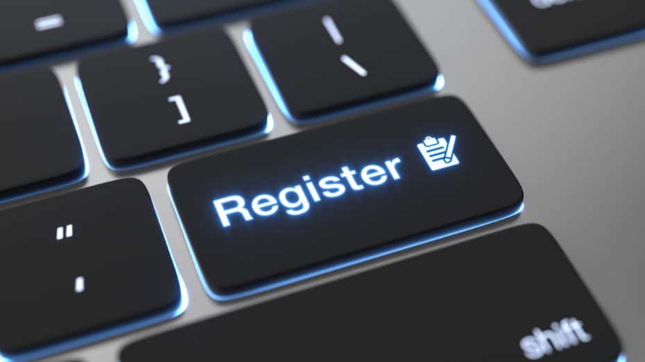 easy registration steps
