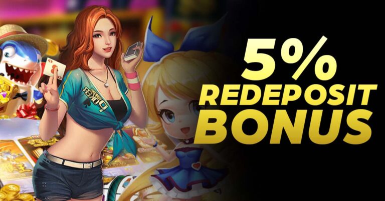 5% redeposit bonus